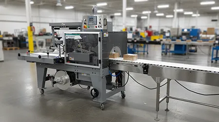 shrink wrapping equipment and automation